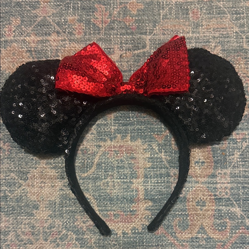 Sequin Minnie Ears